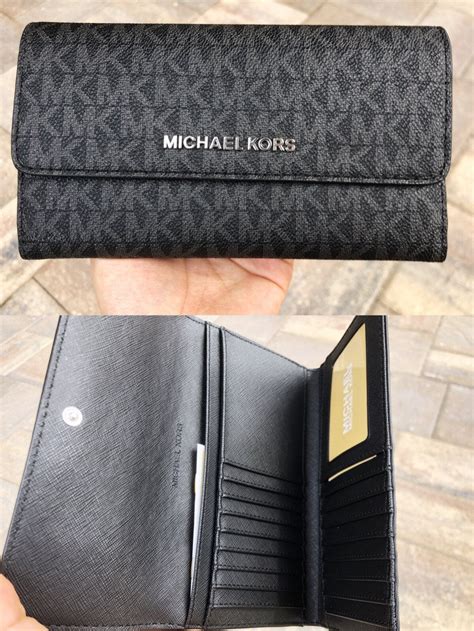 Michael Kors large trifold wallet